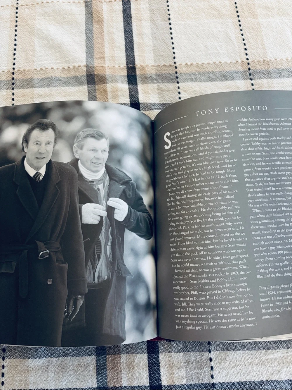 Stan Mikita Bob Verdi Forever a Blackhawk Hardcover Book 2011 NHL Hockey Chicago